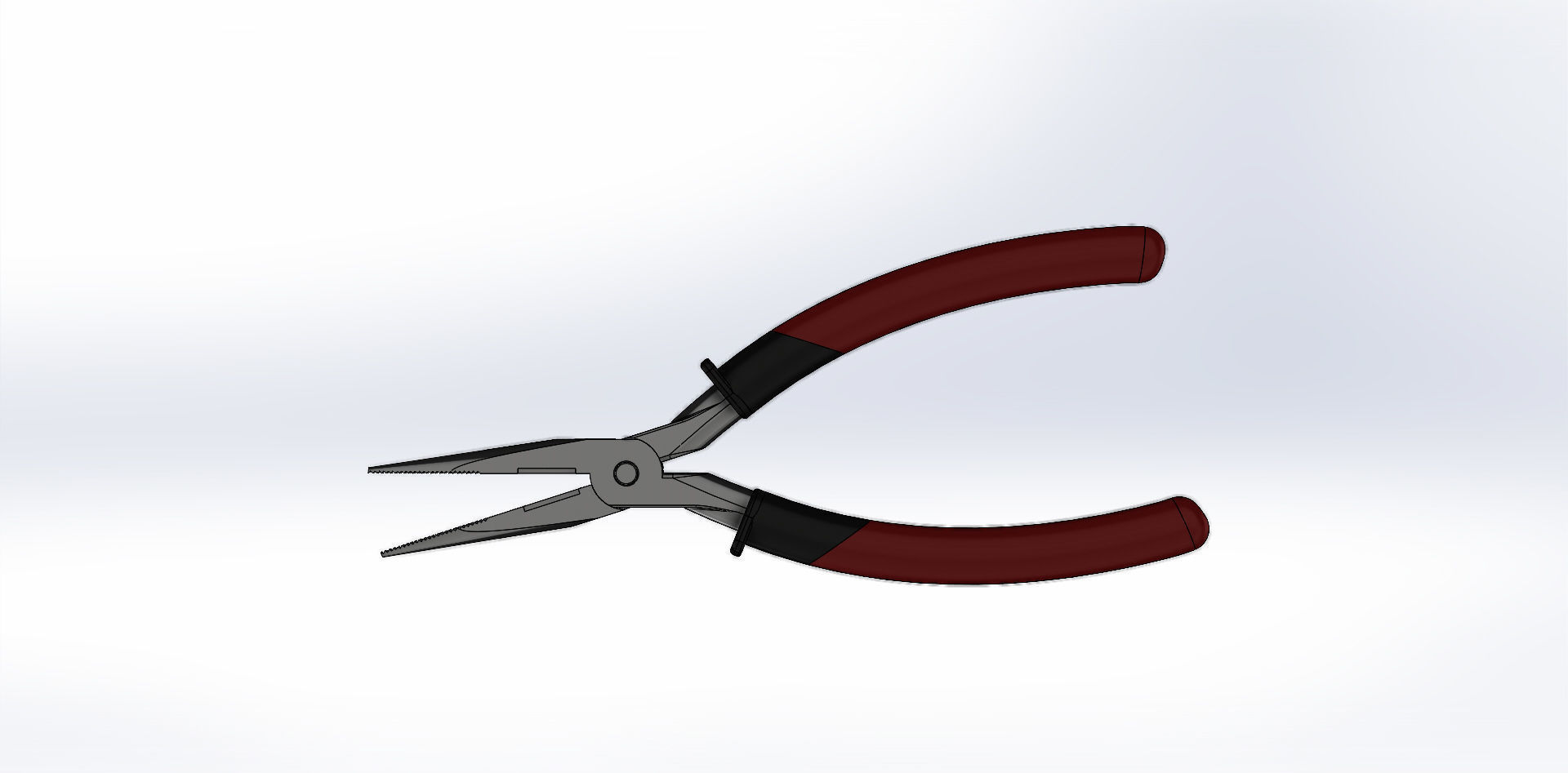 Alicate de Bico Nose Plier 3D model_18