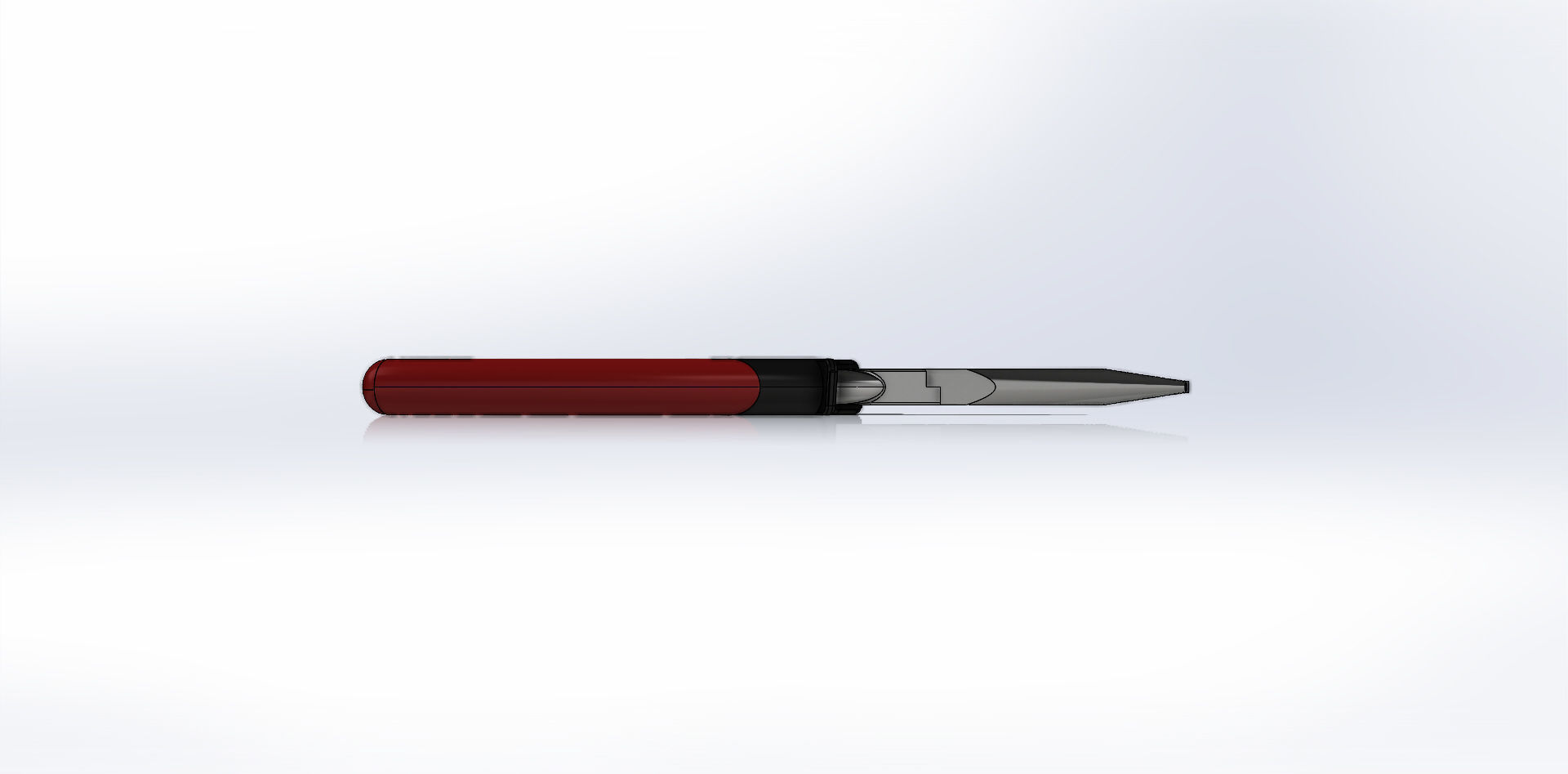 Alicate de Bico Nose Plier 3D model_26