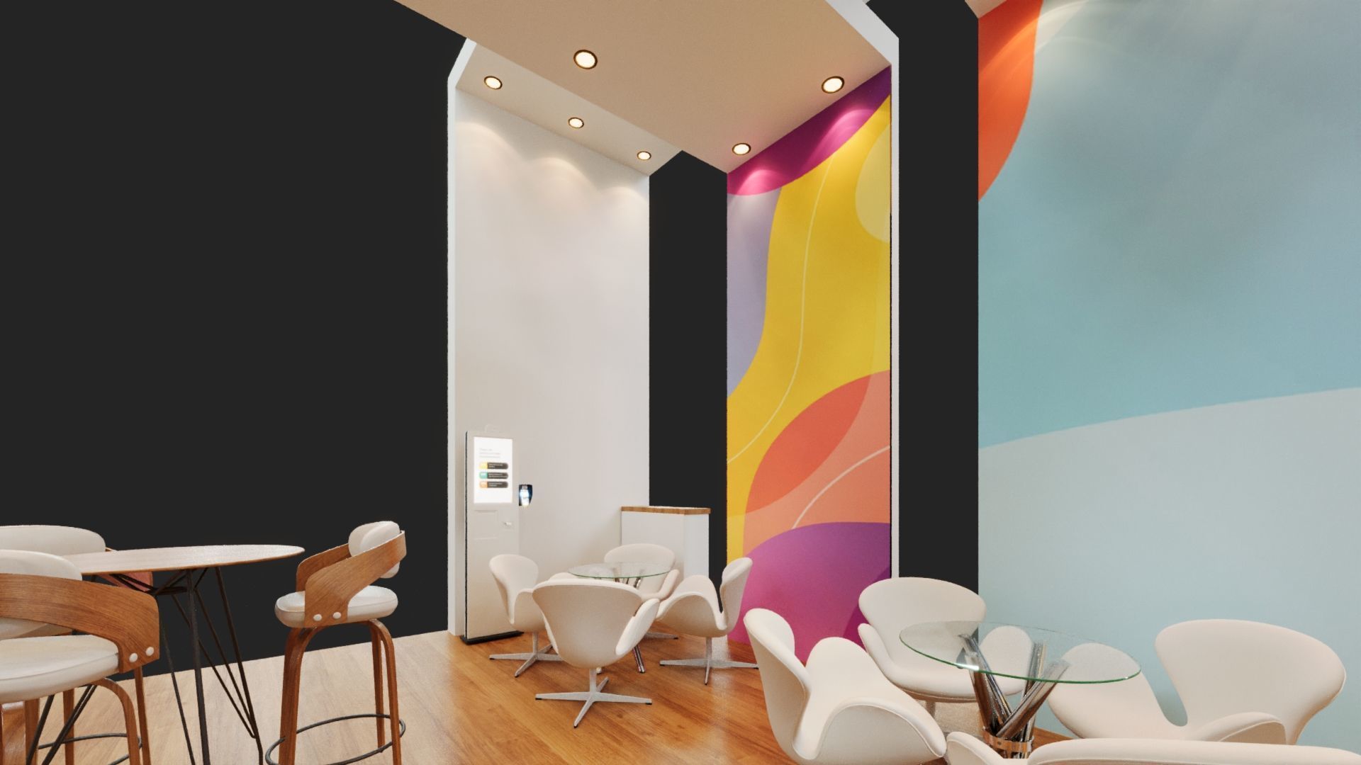 Exhibition Stand - 10m x 5m 3D model - 50m 3D model 3D model_6