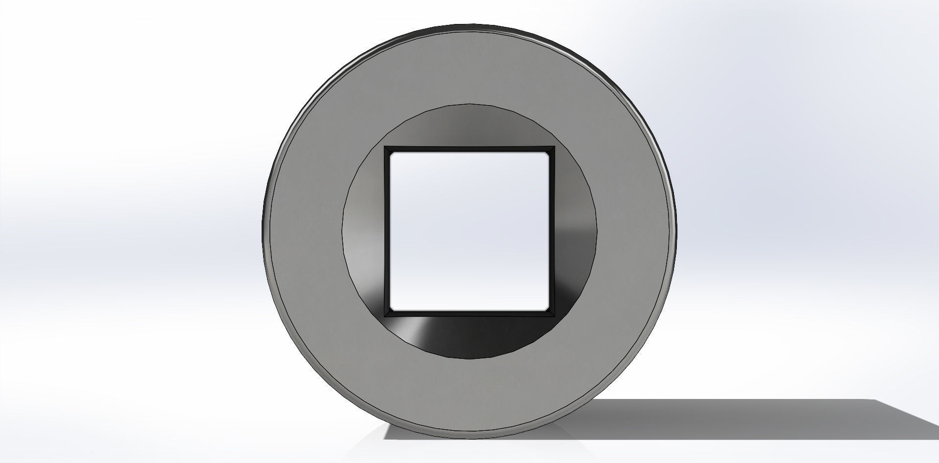 Soquete 11mm x 1-4 pol Socket 3D model_12