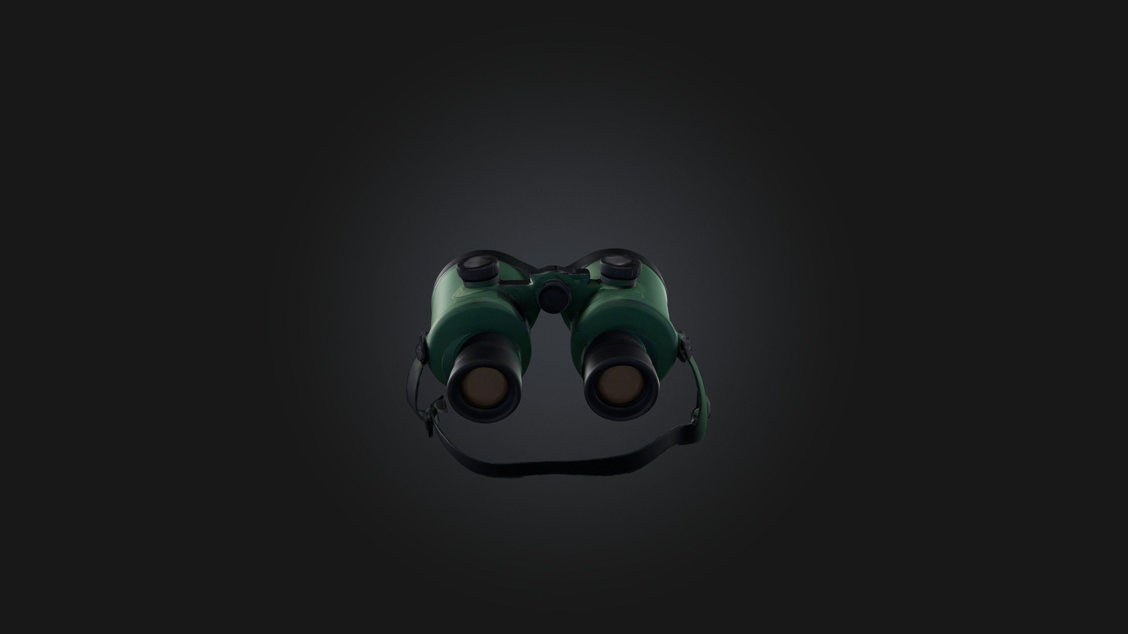 Cartoon Binoculars 3D model_5