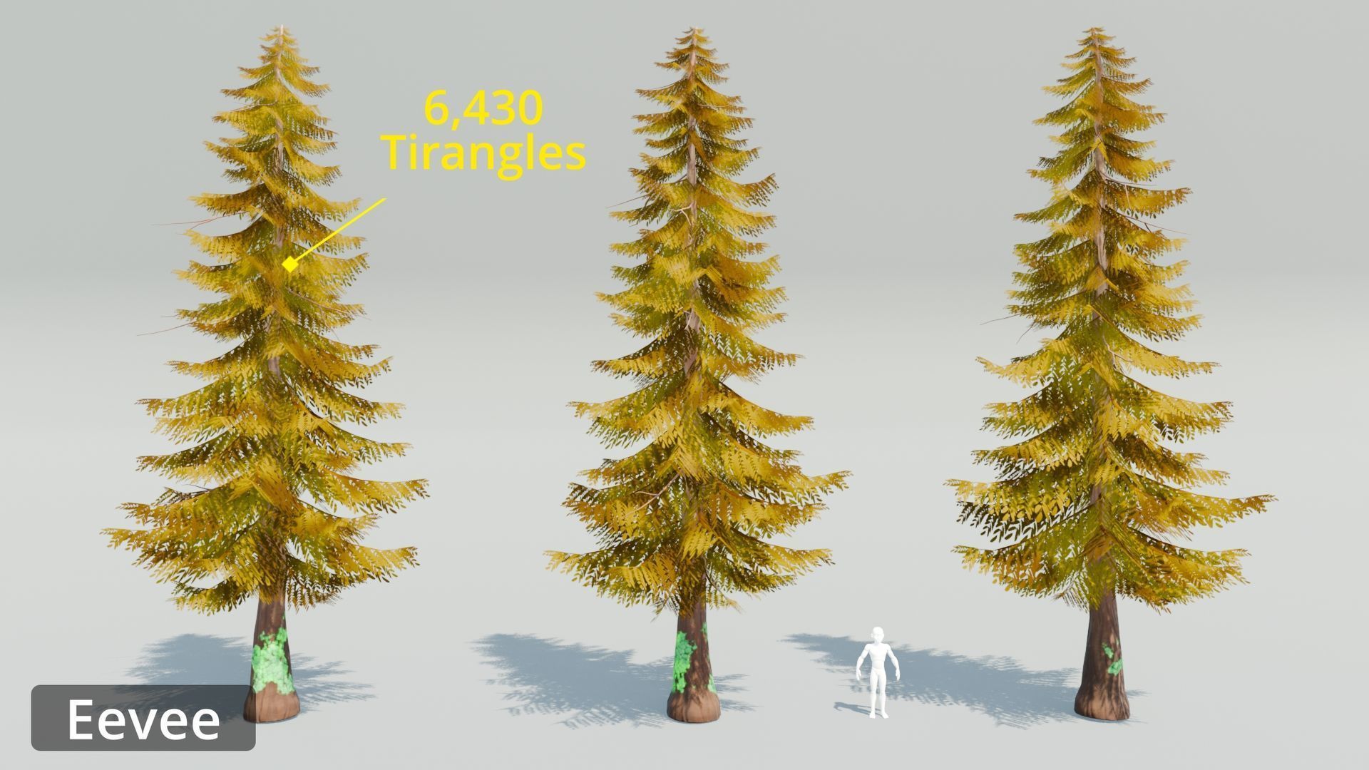 Tree Toning - The stylized Tree Pack Low-poly 3D model_40
