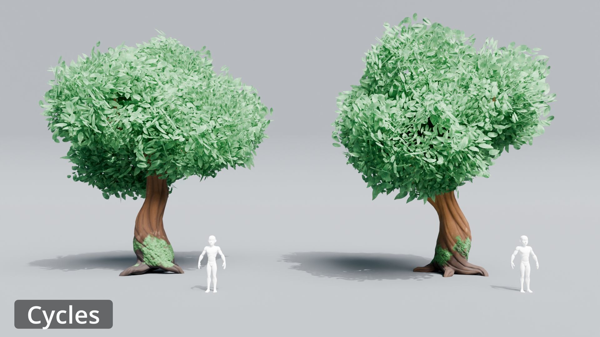 Tree Toning - The stylized Tree Pack Low-poly 3D model_13