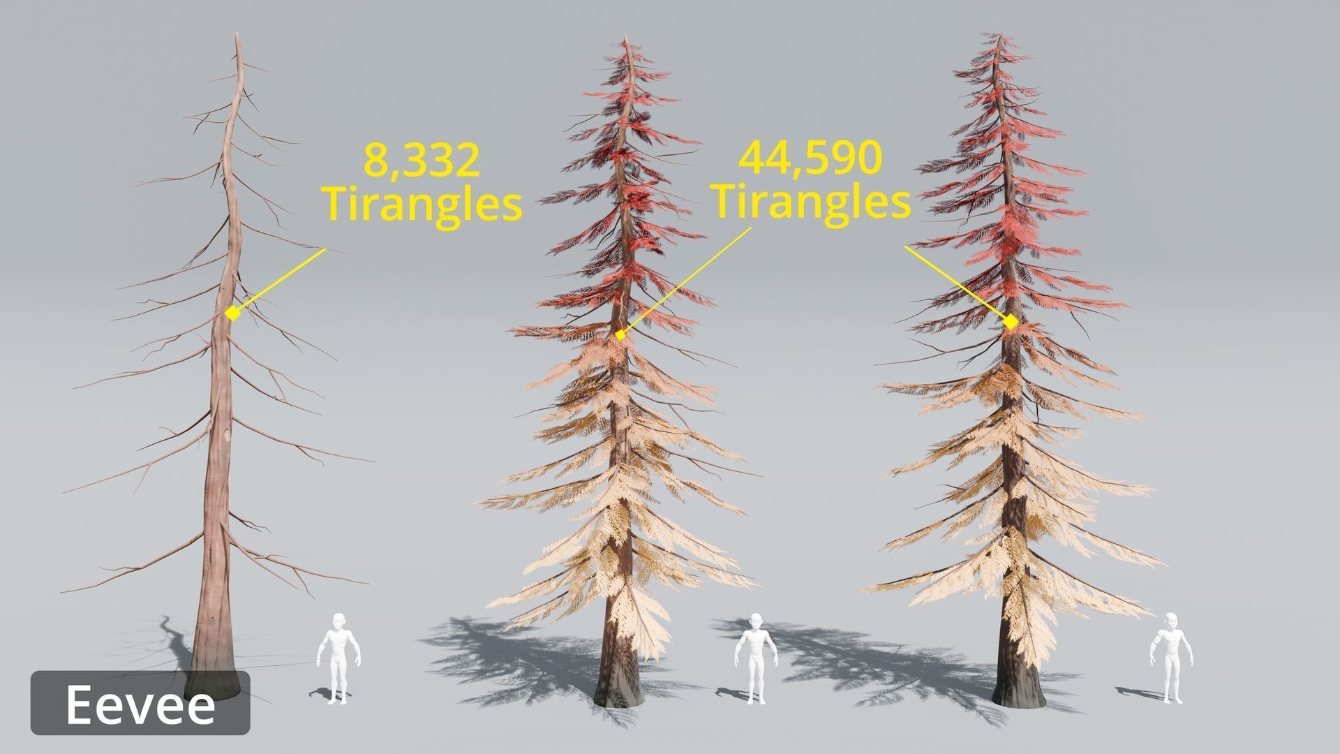 Tree Toning - The stylized Tree Pack Low-poly 3D model_37