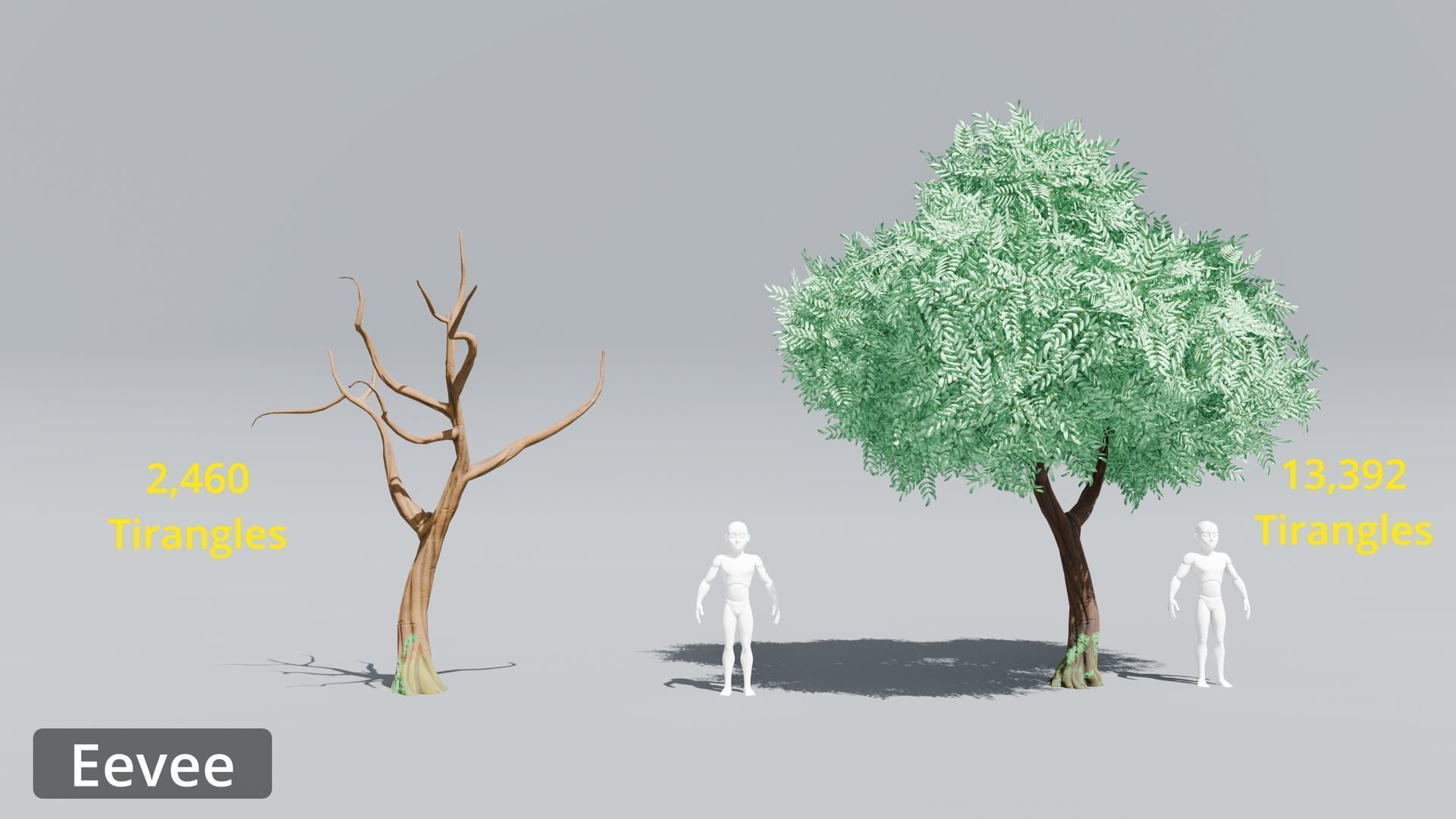 Tree Toning - The stylized Tree Pack Low-poly 3D model_26