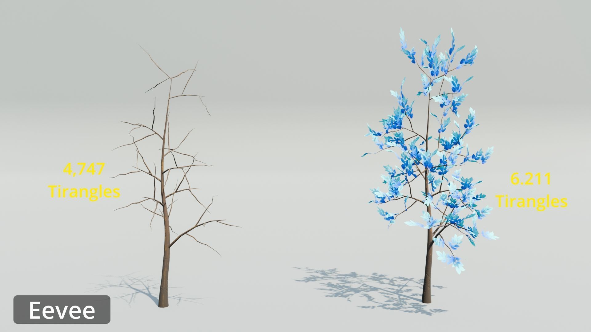 Tree Toning - The stylized Tree Pack Low-poly 3D model_50