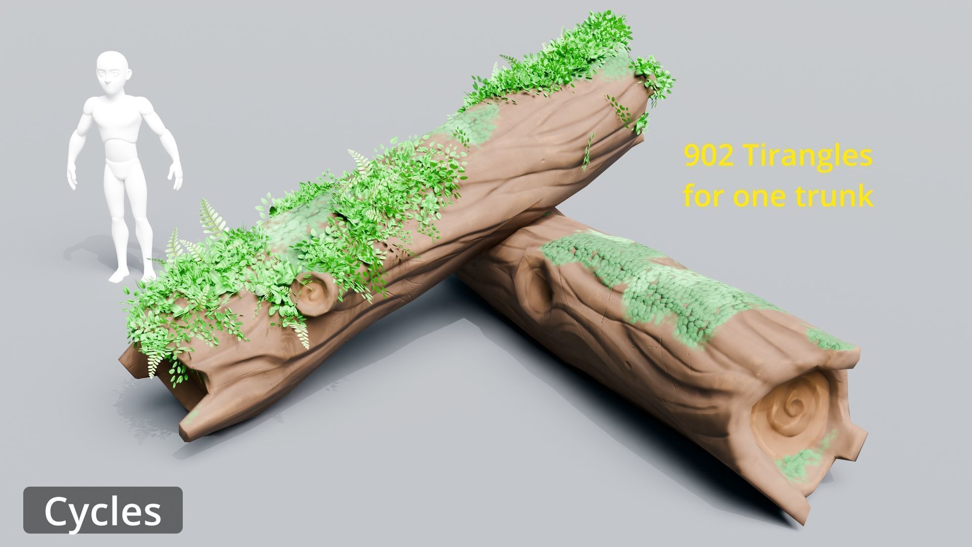 Tree Toning - The stylized Tree Pack Low-poly 3D model_57