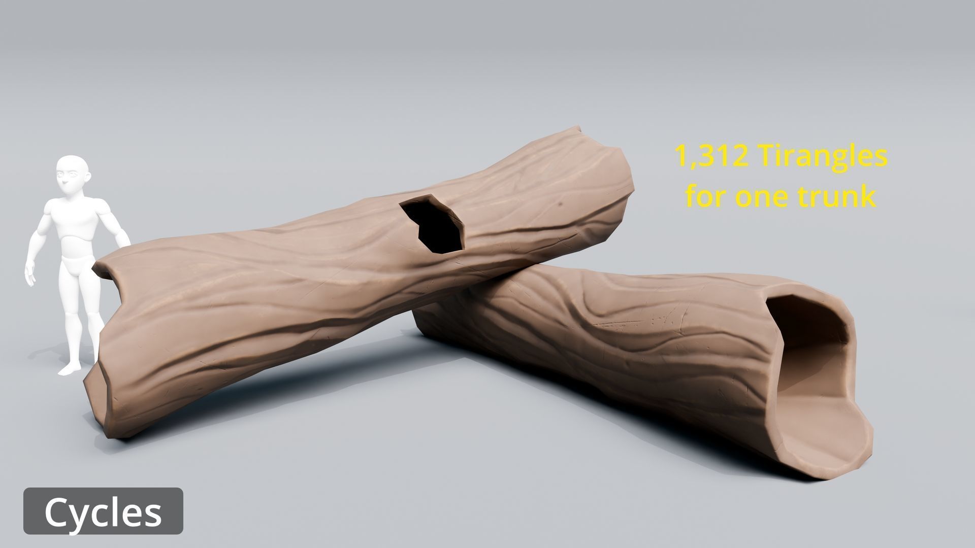 Tree Toning - The stylized Tree Pack Low-poly 3D model_54