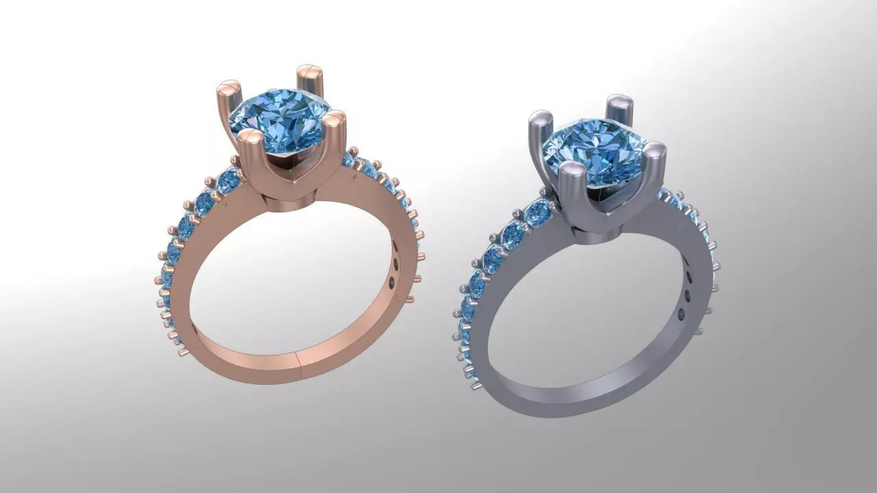 12th design of Solitaire and similar Pack 3D print model