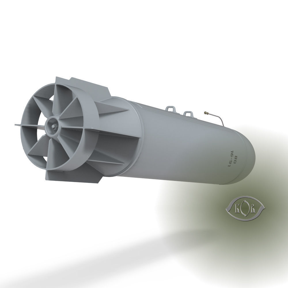 Cluster aviation bomb RBK 500  AO 2 5 RTM Moulage 3D printable  3D model_2