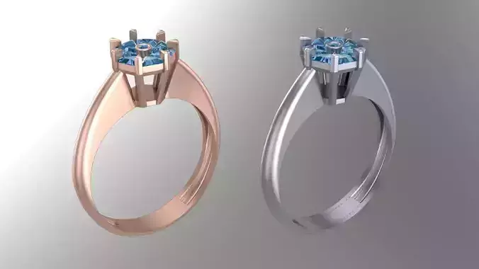 15th design of Solitaire and similar Pack 3D print model