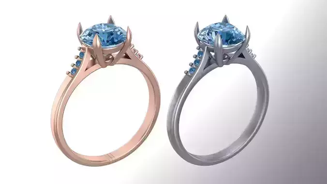 19th design of Solitaire and similar Pack 3D print model