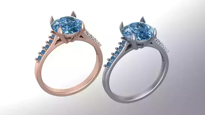 20th design of Solitaire and similar Pack 3D print model
