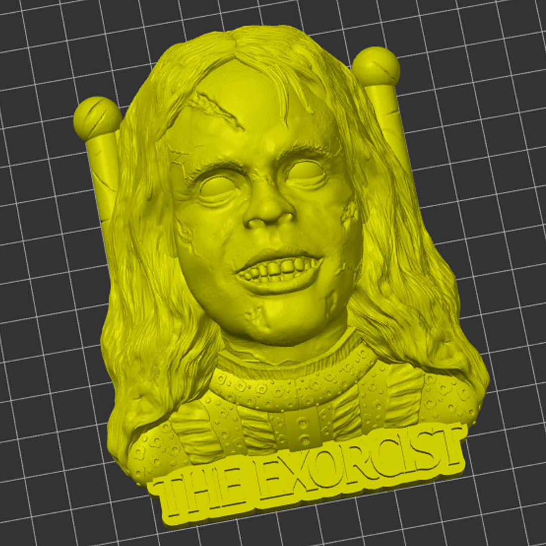 The Exorcist Regan MacNeil 3D model_2