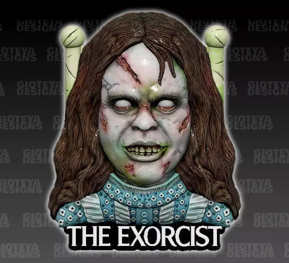 The Exorcist Regan MacNeil 3D model_0