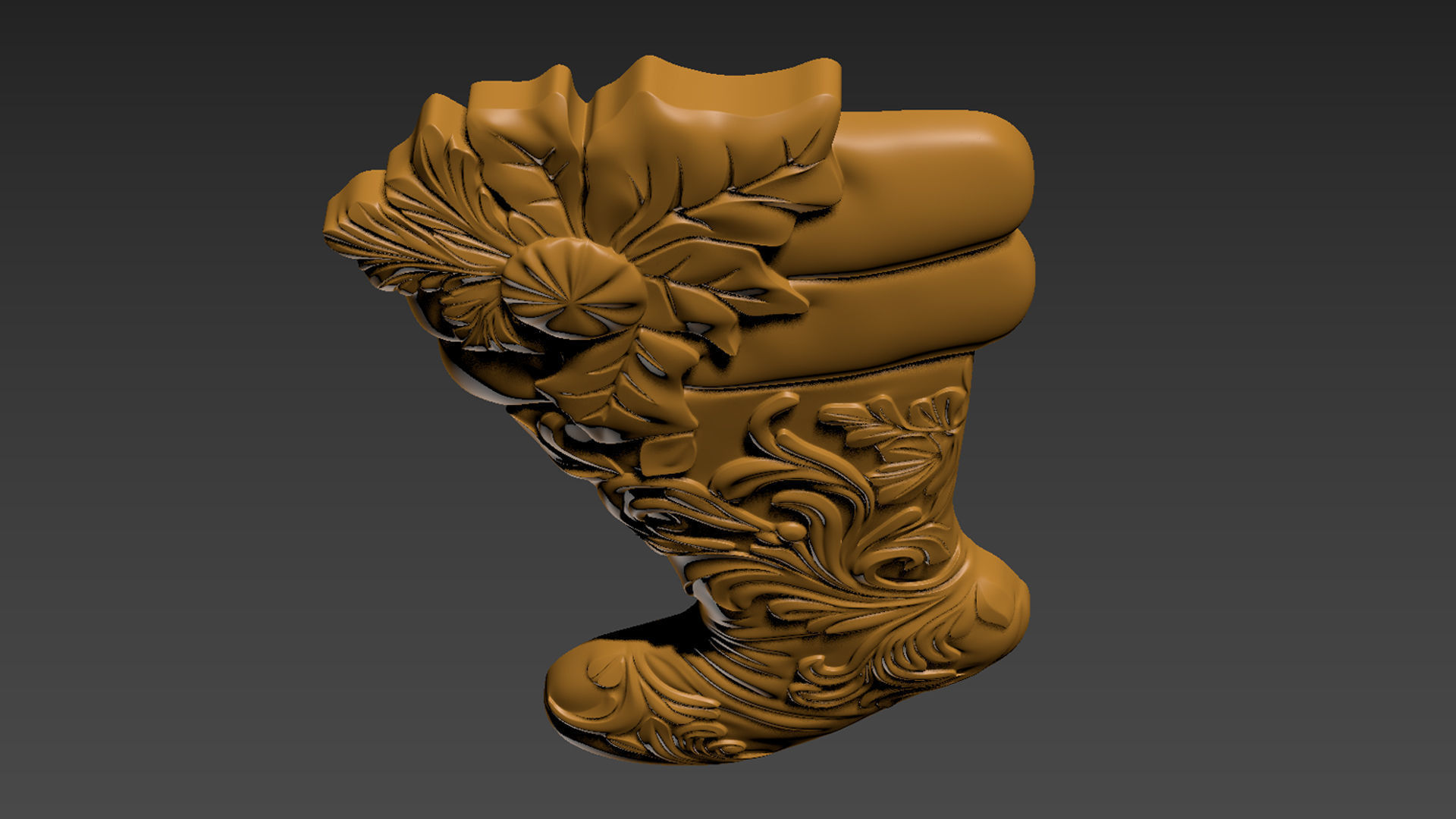 Christmas Stocking Sock Bags Relief 3D print model_4