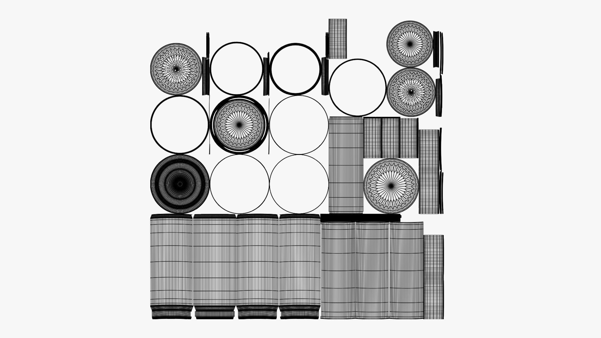 Basic Coffee Can - Geometry Only No Textures No Materials 3D model_6