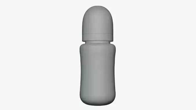 Basic Baby Bottle - Geometry Only No Textures No Materials