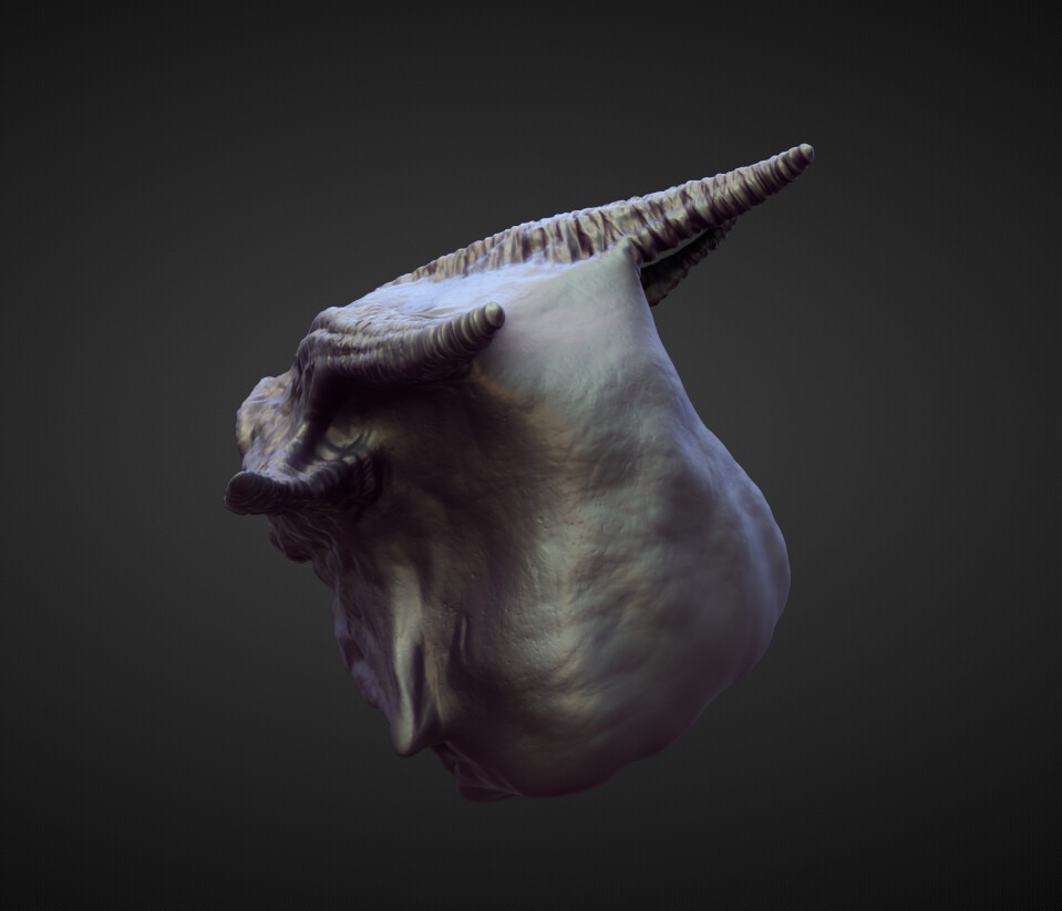 HEAD62 high poly sculpt 3D model_1