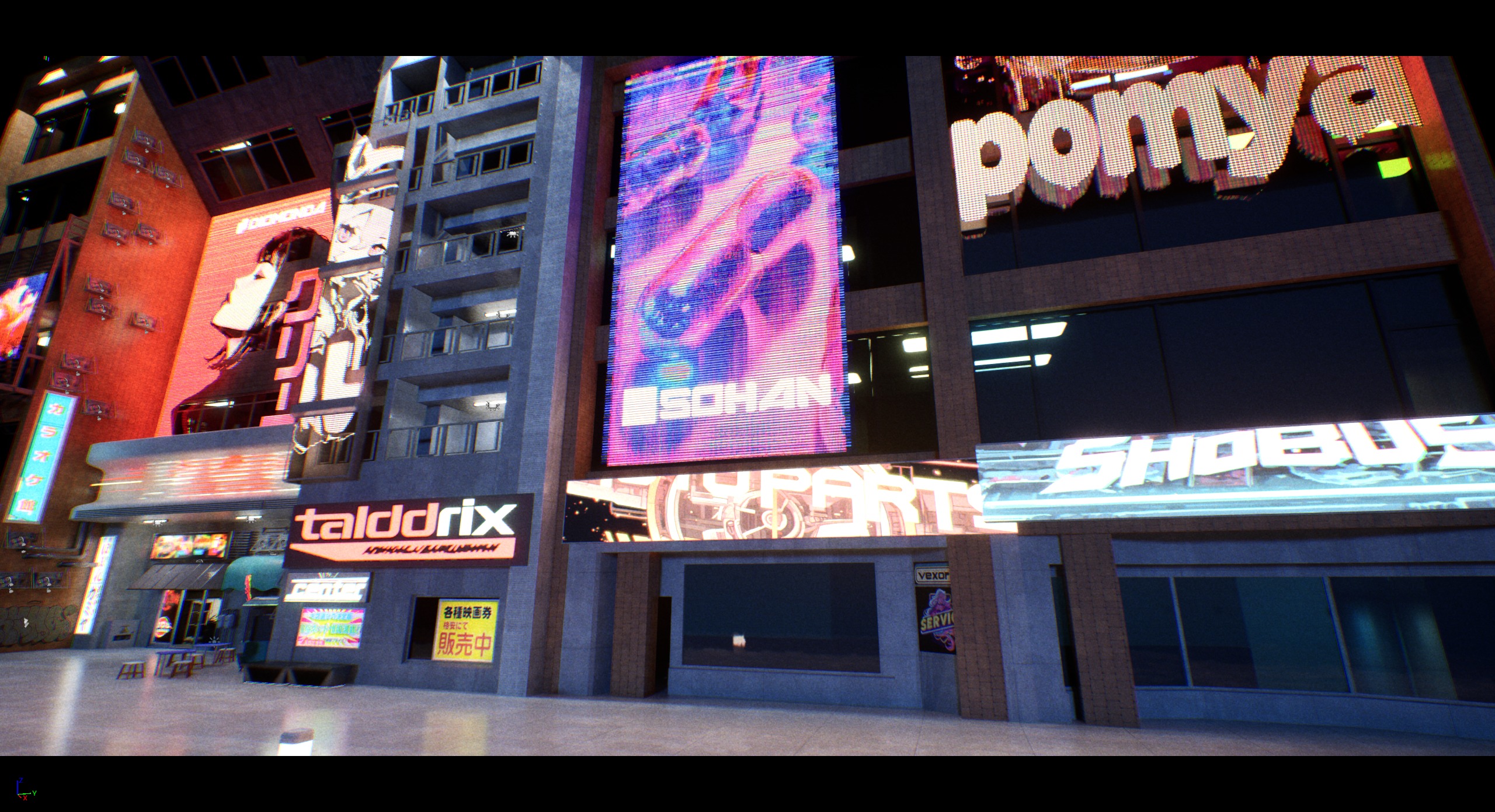 Urban Futurism 3D model_2