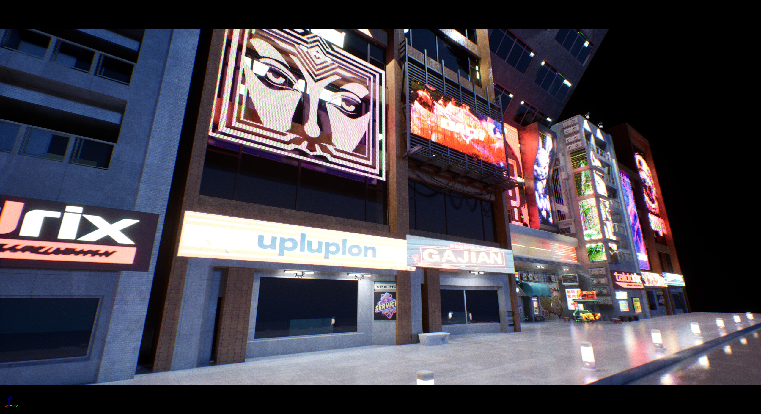 Urban Futurism 3D model_6