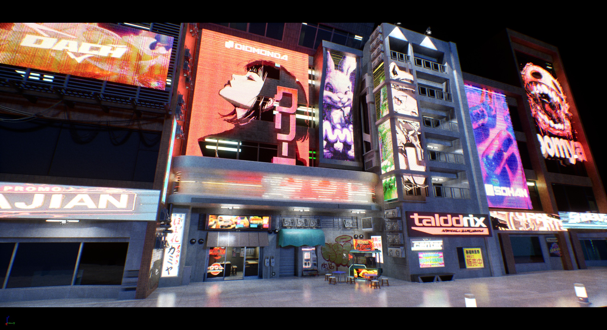 Urban Futurism 3D model_4