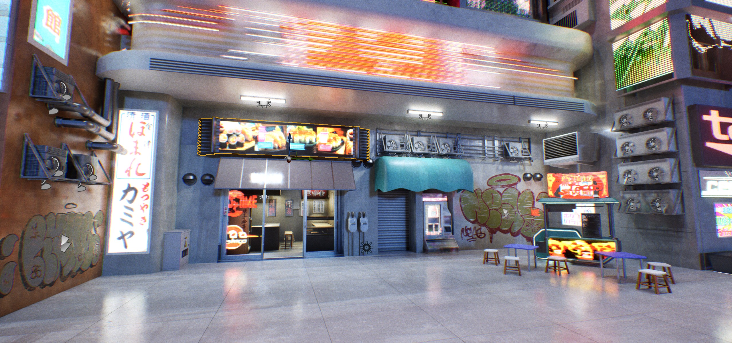 Urban Futurism 3D model_14