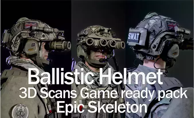  Ballistic Helmet Modular-Pack