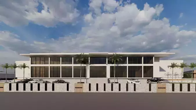 Factory Office Exterior