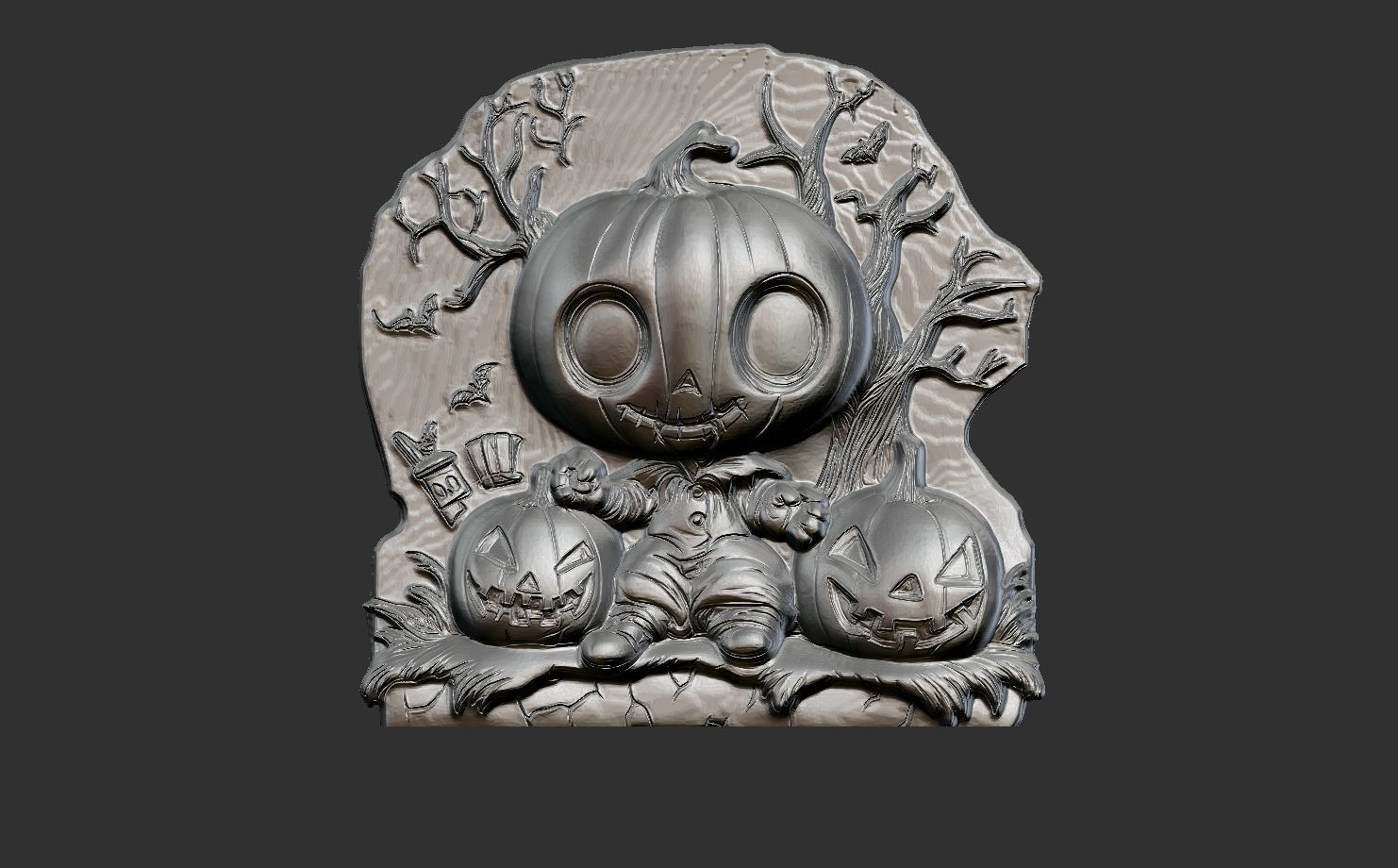 hallowen decor 3D print model_4