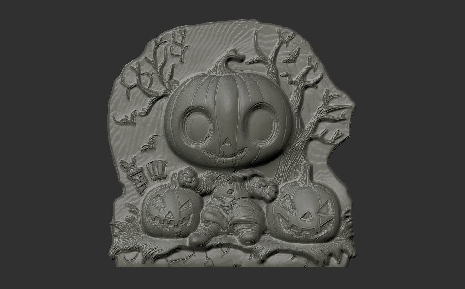hallowen decor 3D print model_7
