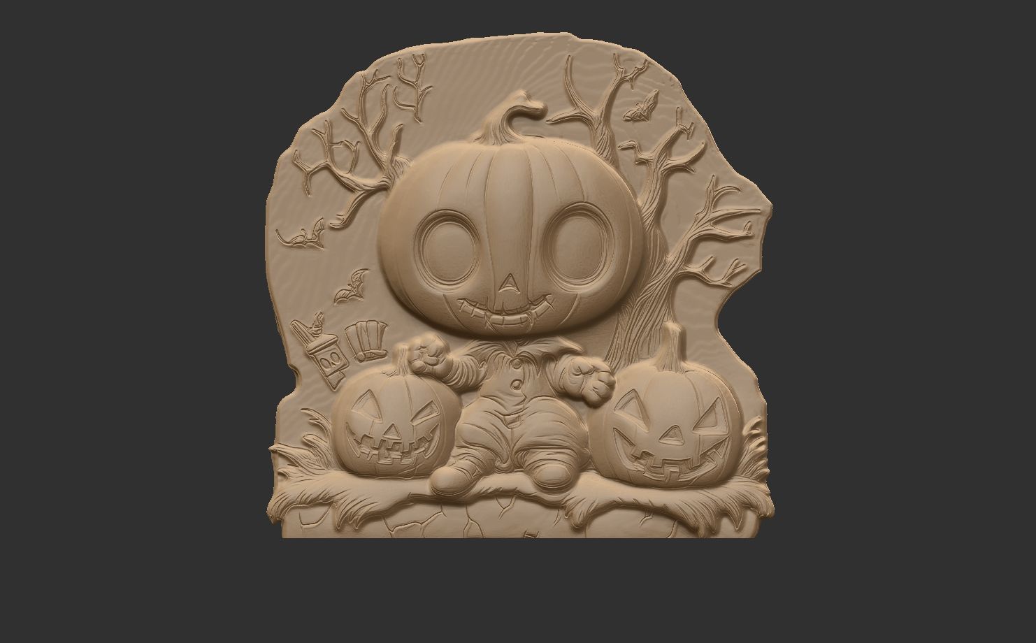 hallowen decor 3D print model_12