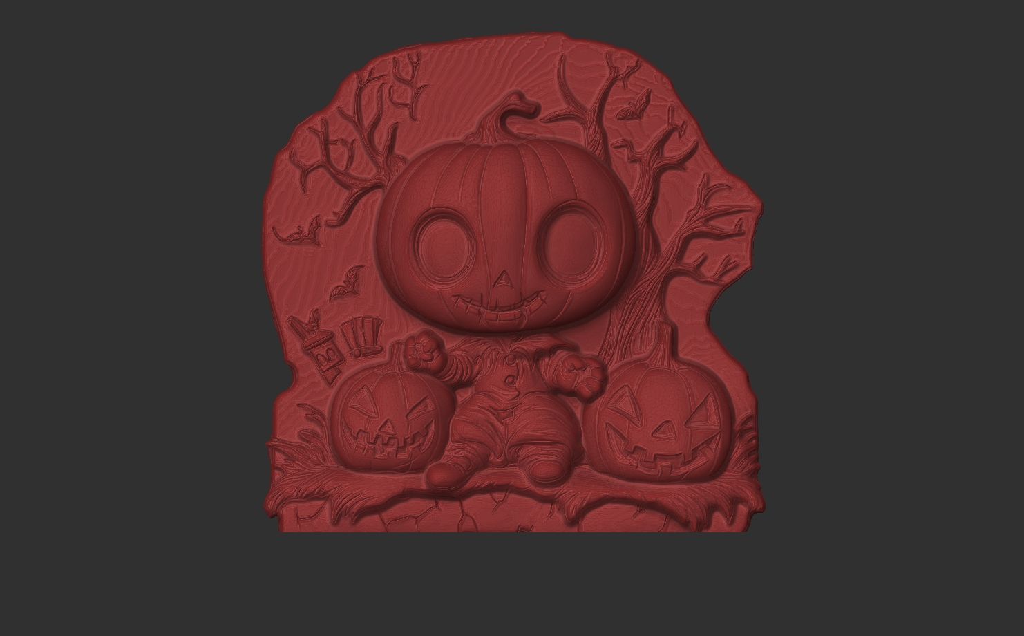 hallowen decor 3D print model_8