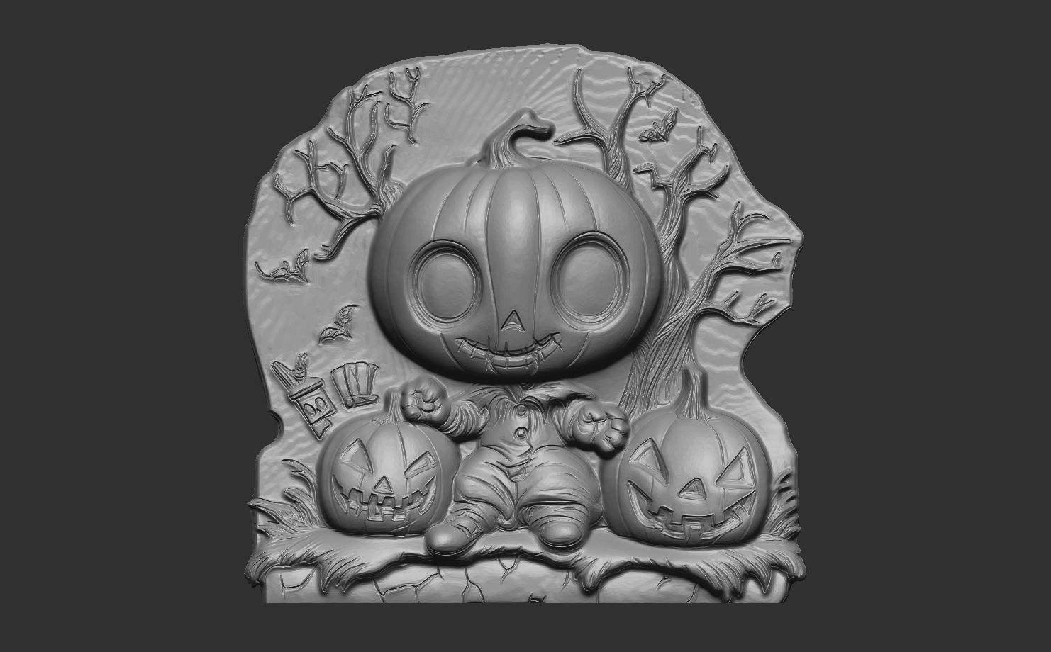 hallowen decor 3D print model_11