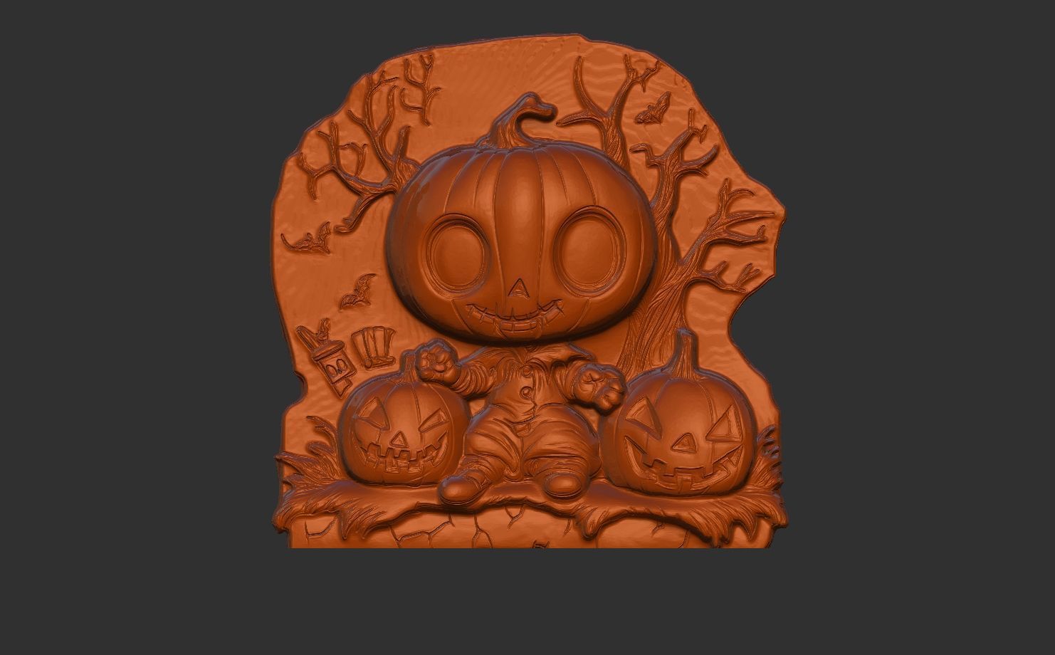 hallowen decor 3D print model_9