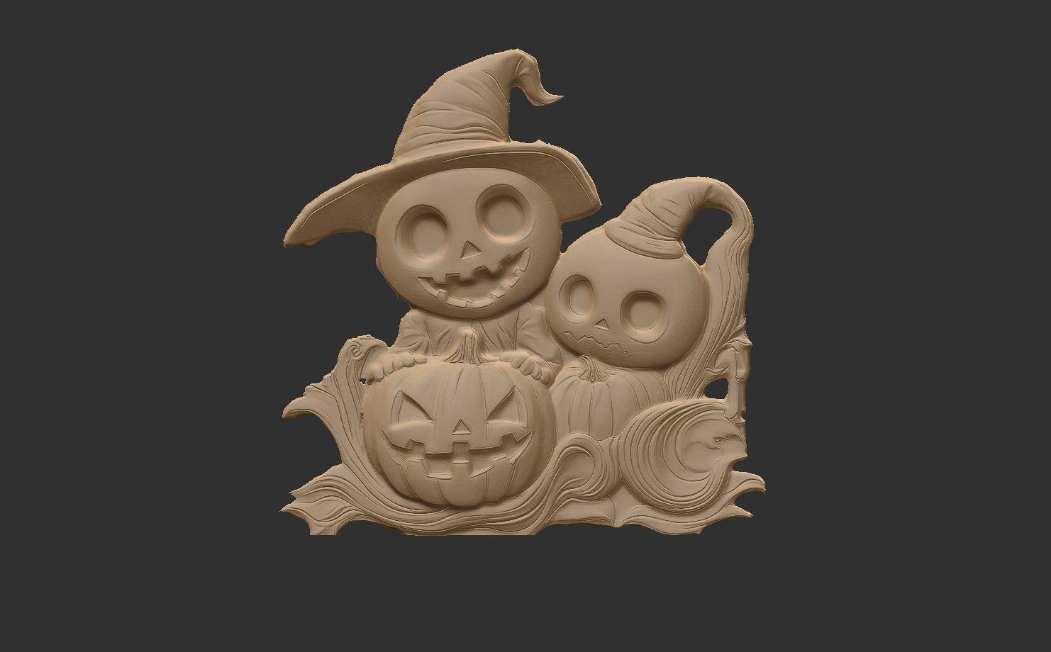 cute hallowen decor 3D print model_17