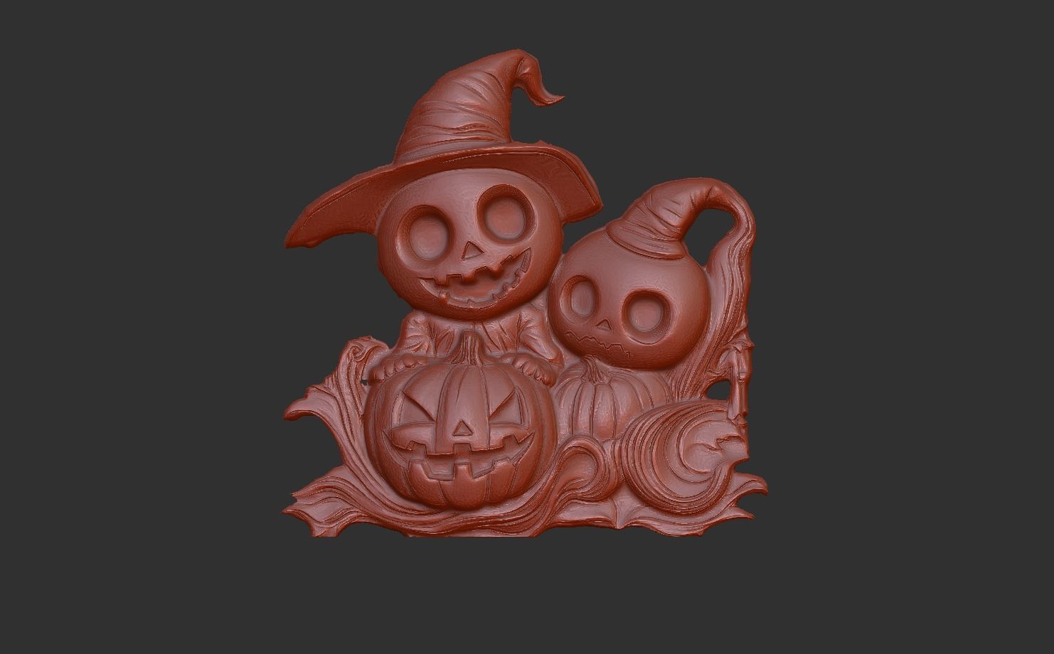 cute hallowen decor 3D print model_1