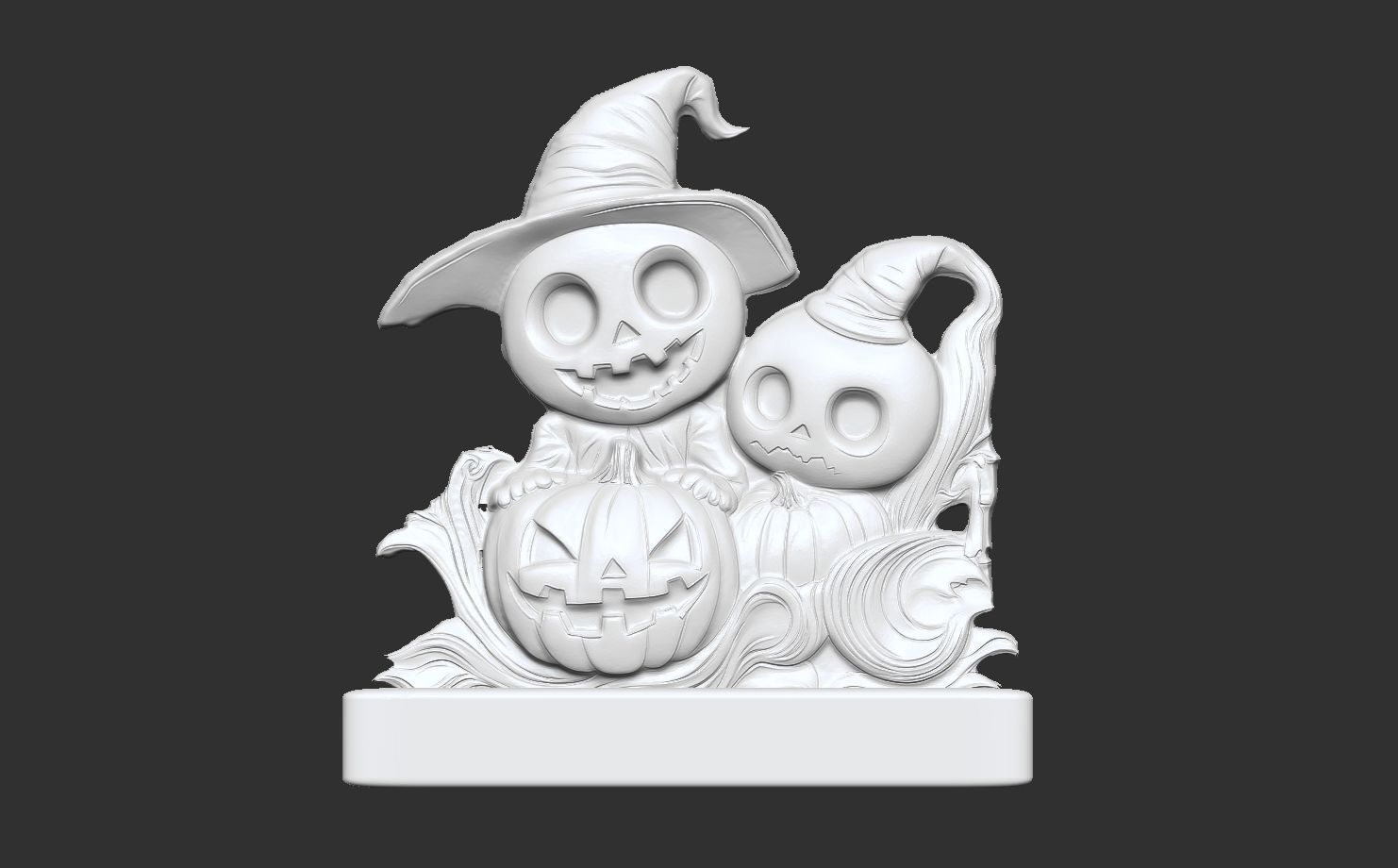 cute hallowen decor 3D print model_14