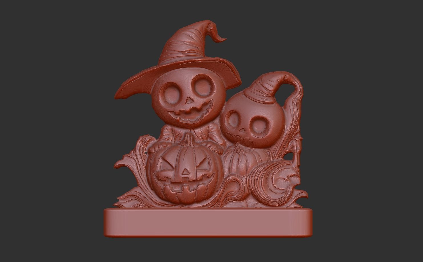 cute hallowen decor 3D print model_15
