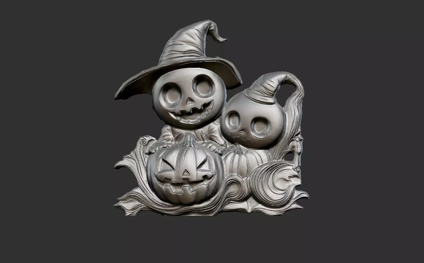 cute hallowen decor 3D print model_0