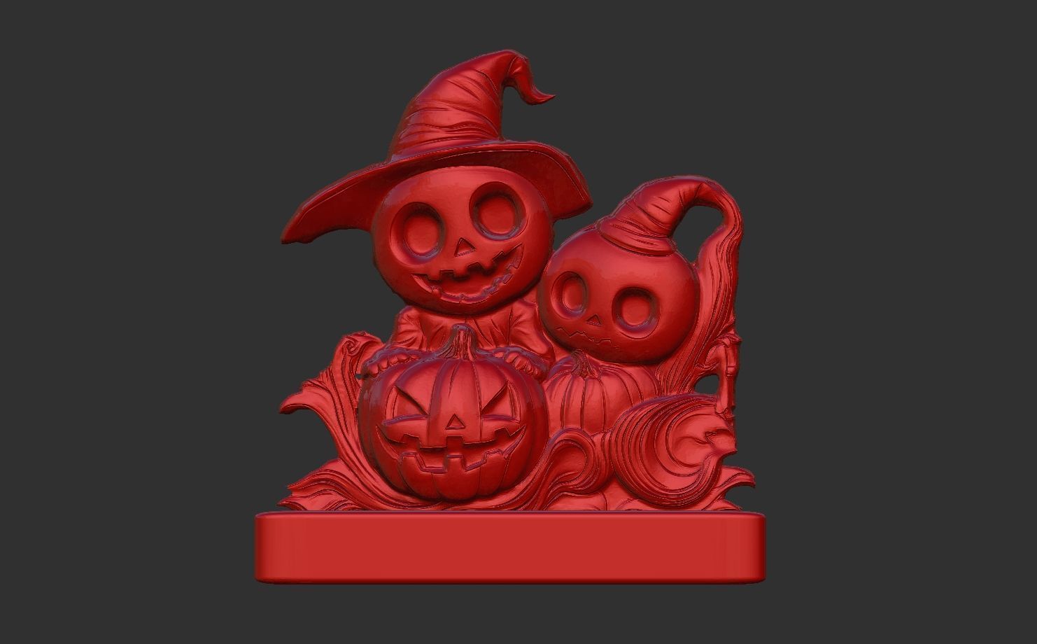 cute hallowen decor 3D print model_9