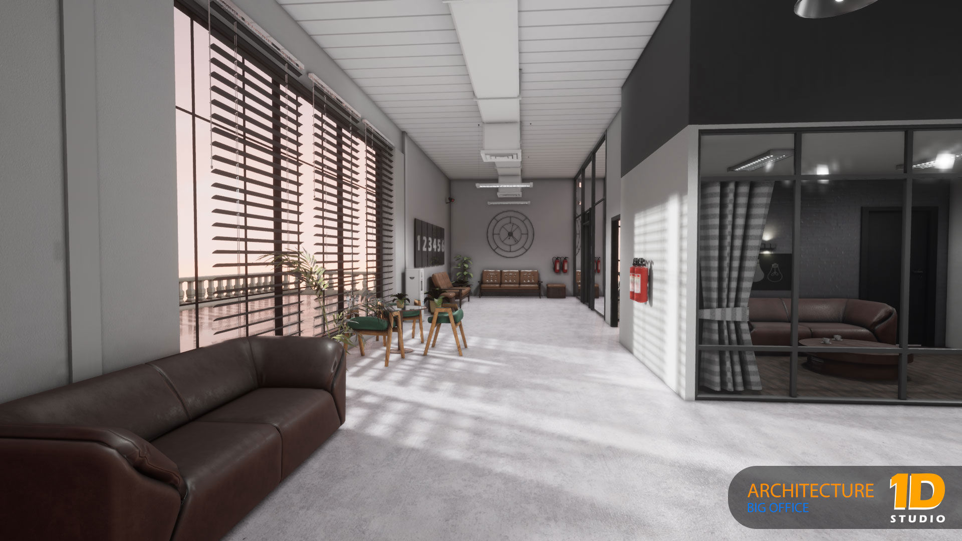 Big Office 01-Unreal Engine Project 3D model_20