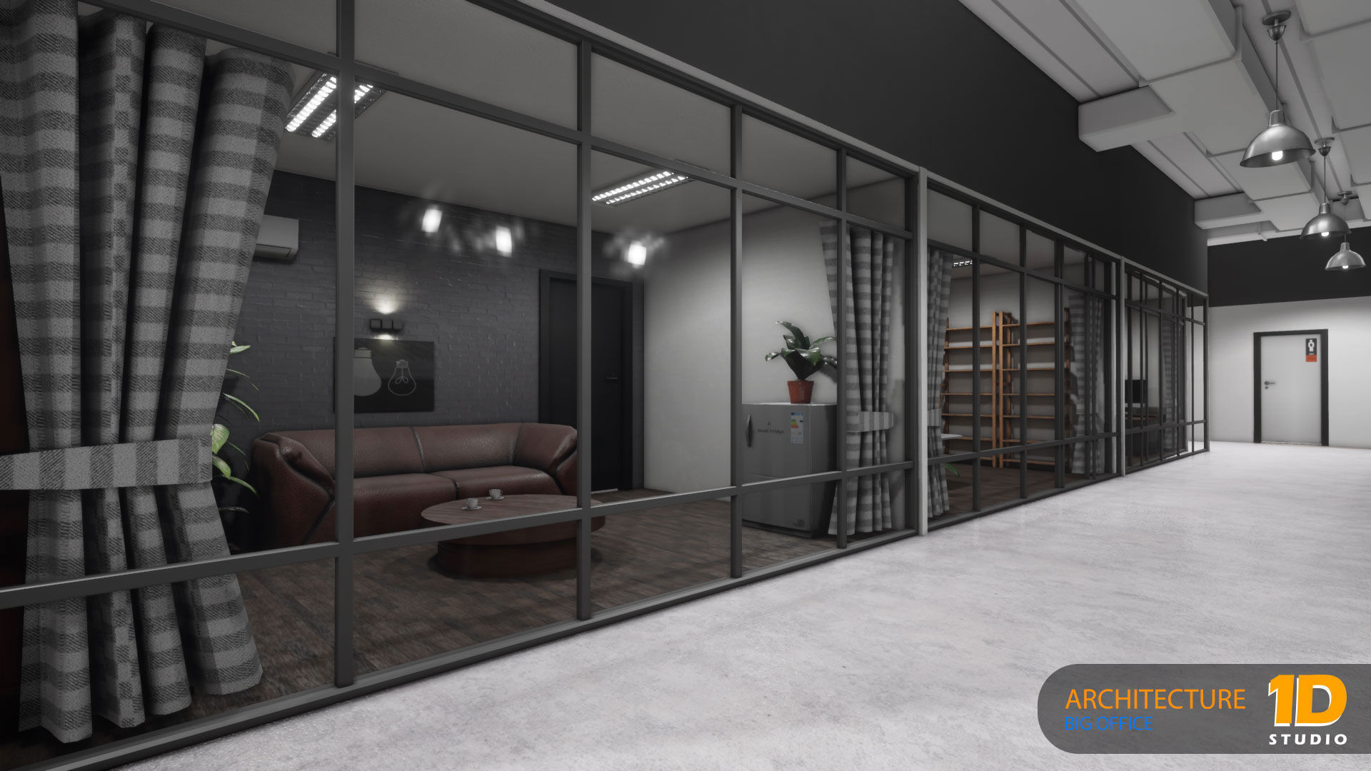 Big Office 01-Unreal Engine Project 3D model_16