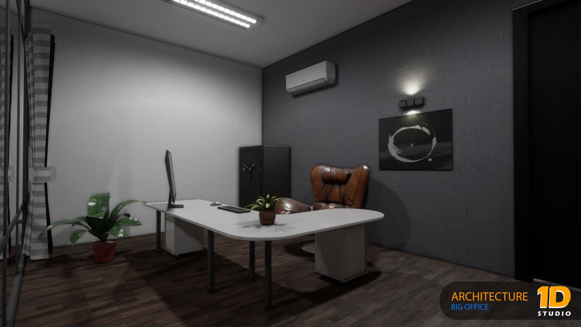 Big Office 01-Unreal Engine Project 3D model_17
