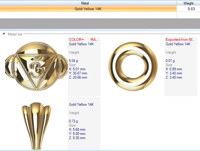 Ajna Chakra Pendant  3D print model_14