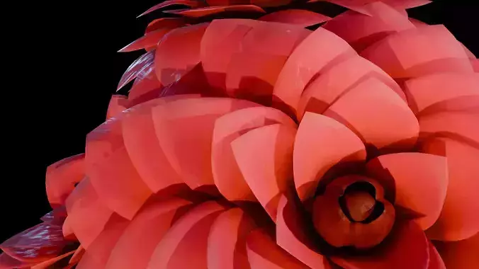 Flower Procedural - Camelia Vase