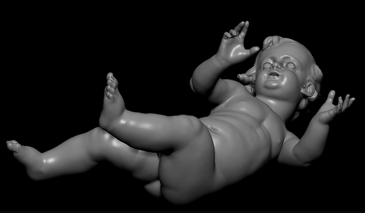 Baby Jesus 3D print model_2