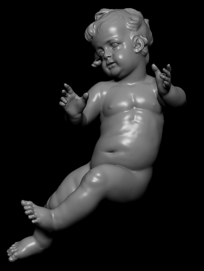 Baby Jesus 3D print model_7