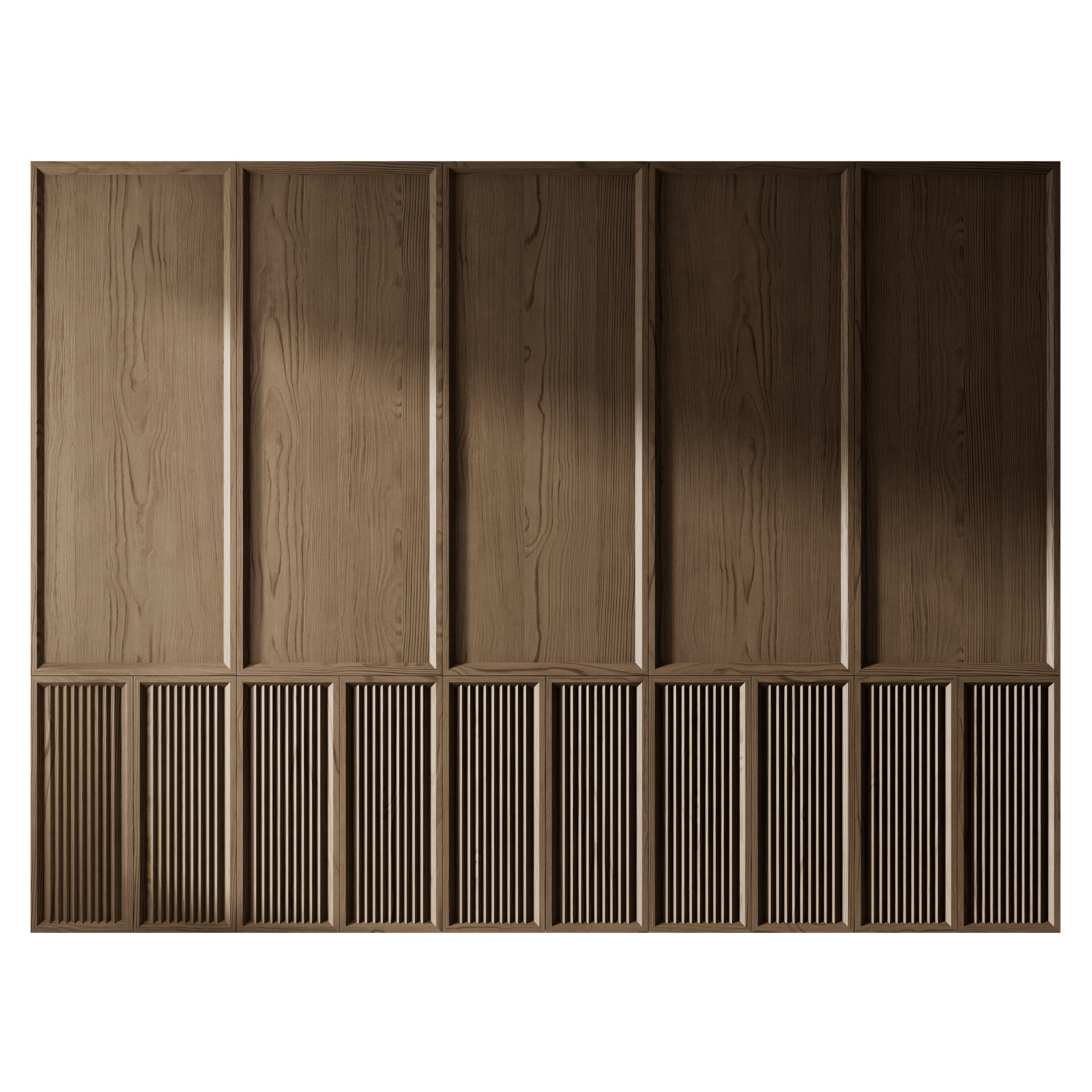 Decorative V2 Wall Panels 3D model_2