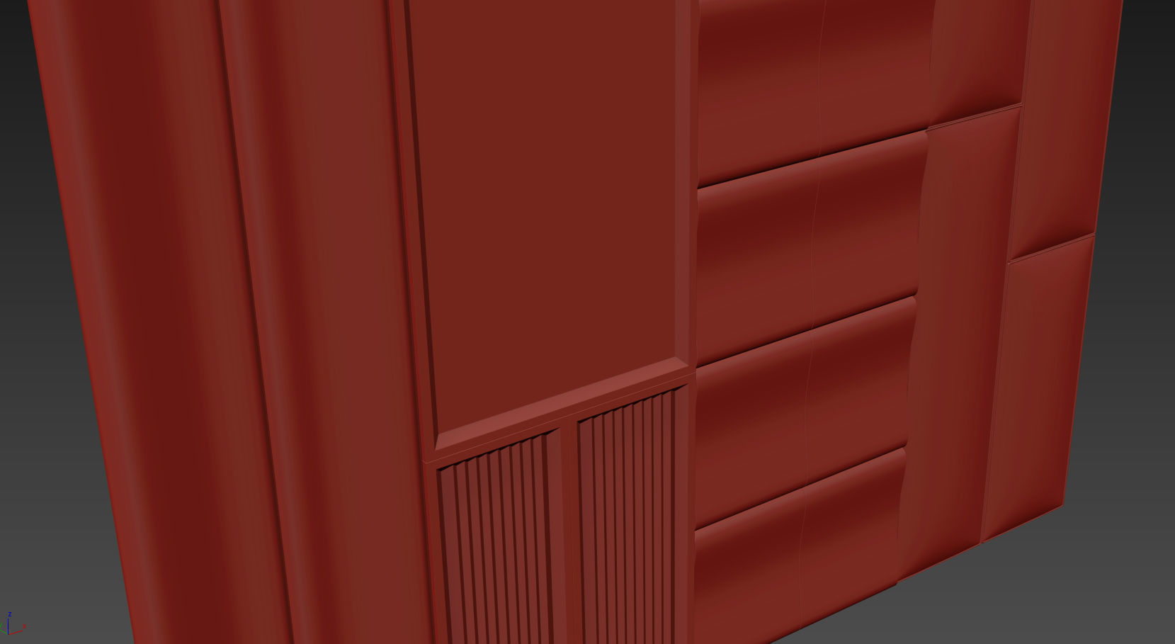 Decorative V2 Wall Panels 3D model_11